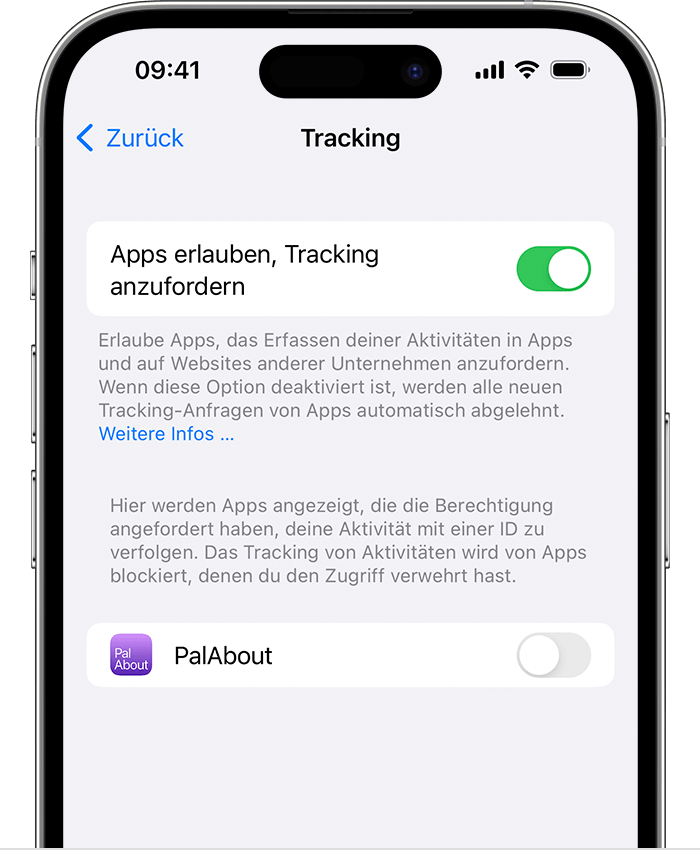 Tracking Popup